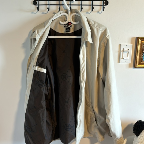 white/cream quicksilver jacket ! - Picture 3 of 3
